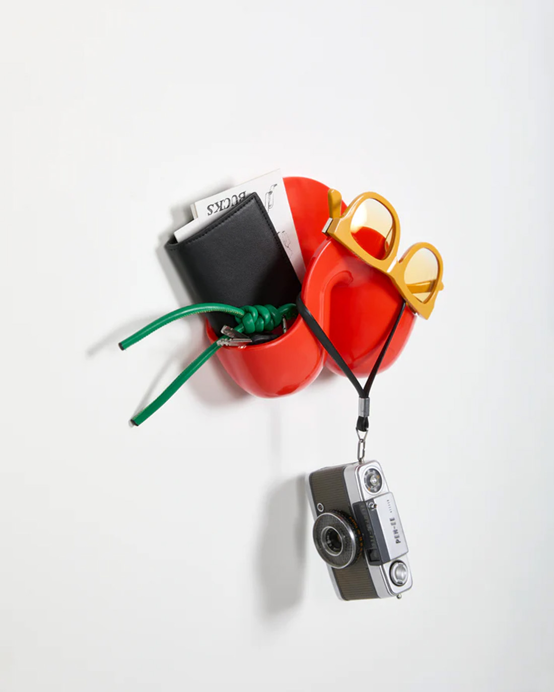 Heller ヘラー Swell mini スウェルミニ Wall Catchall ウォールシェルフ 壁掛け フック コートハンガー Anna Dawson アンナ・ドーソン |  | 01