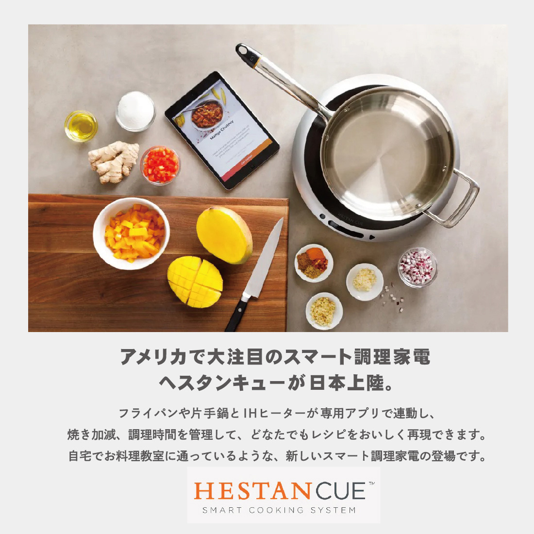 Hestan Cue/へスタン キュー/スマートIHヒーター/キッチン/スマート