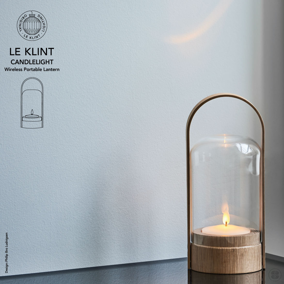 LE KLINT/CANDLELIGHT/Portable Lantern/P.B.Ludvigsen/レ・クリント