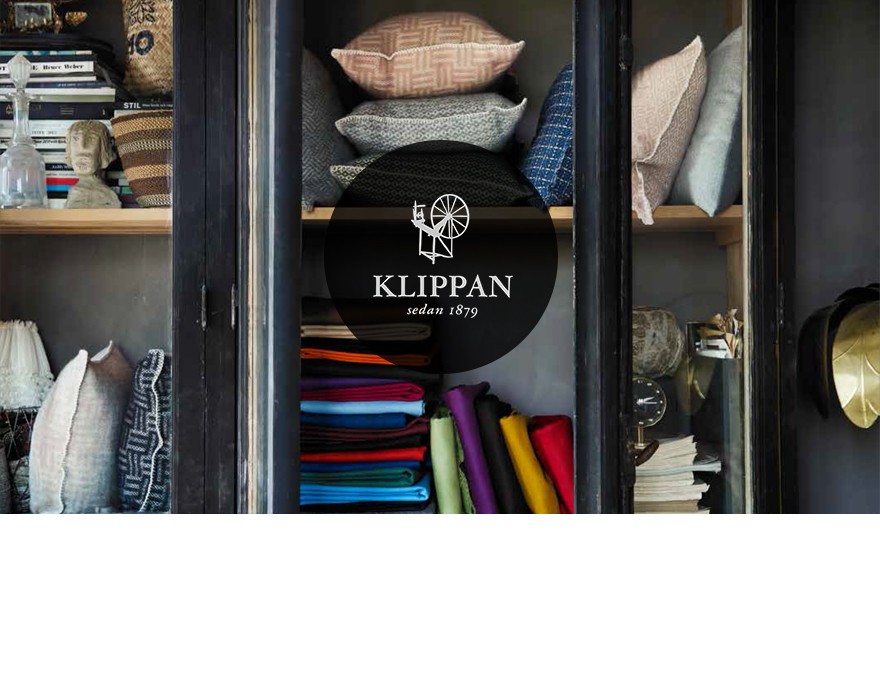 KLIPPAN（クリッパン） カバーのみ brick ウールクッションカバー 約