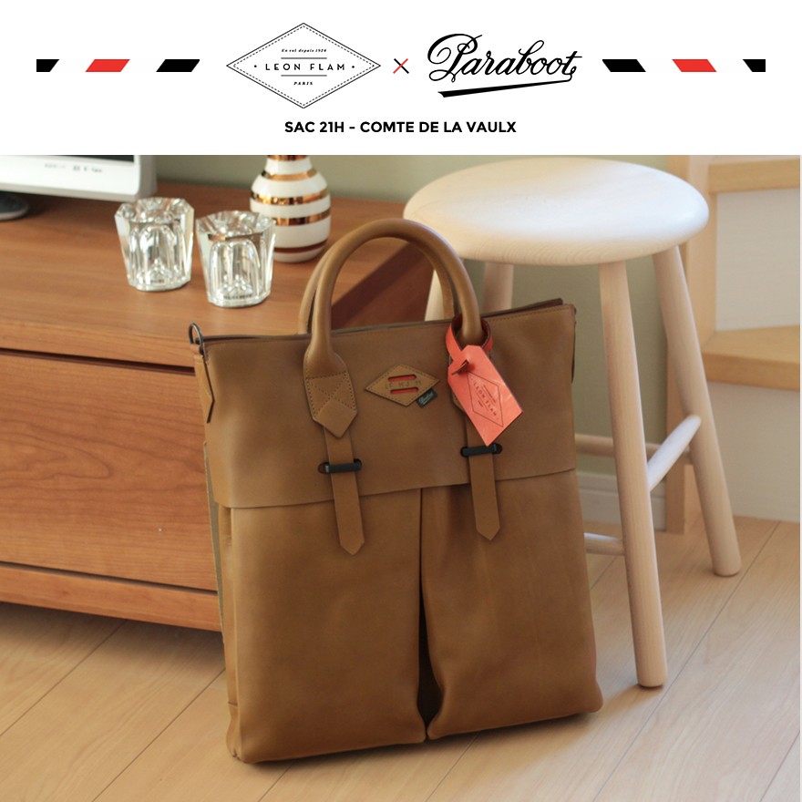 LEON FLAM レオンフラムxparaboot パラブーツ SAC 21H COMTE DE LA