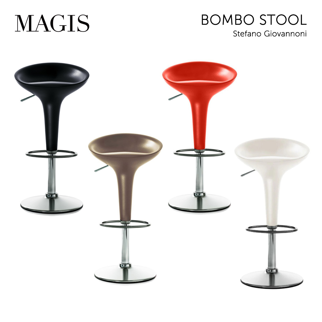 MAGIS マジス Bombo Stool ボンボ スツール Stefano Giovannoni ステファノ・ジョバンノーニ 椅子 イス  カウンターチェア