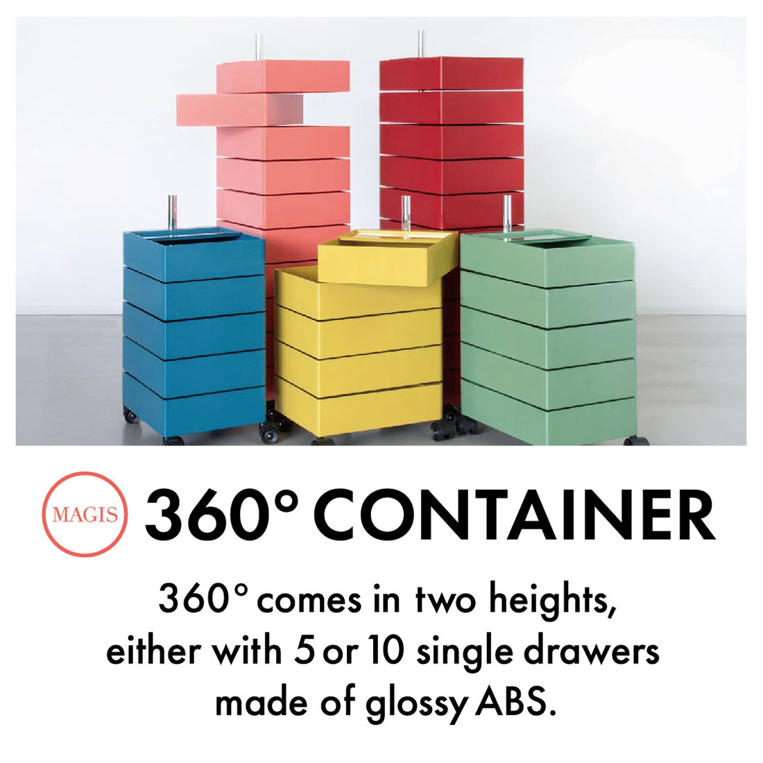 MAGIS/マジス 360°Container5段/360°コンテナ5段/KonstantinGrcic