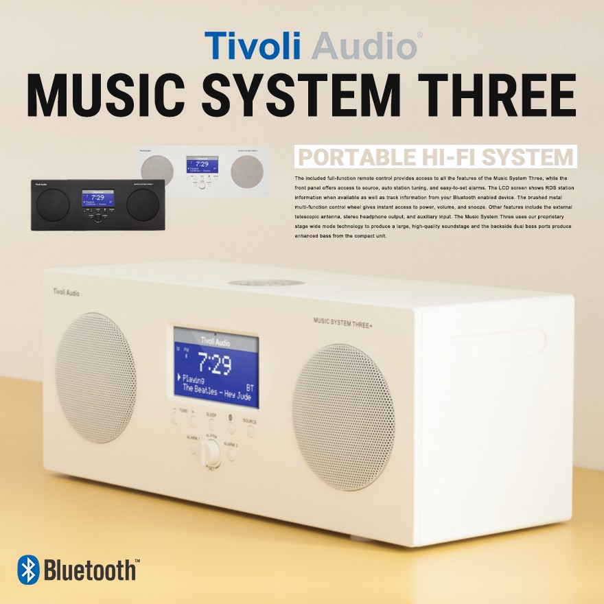 ○○Tivoli Audio チボリオーディオ MUSIC SYSTEM THREE ミュージック