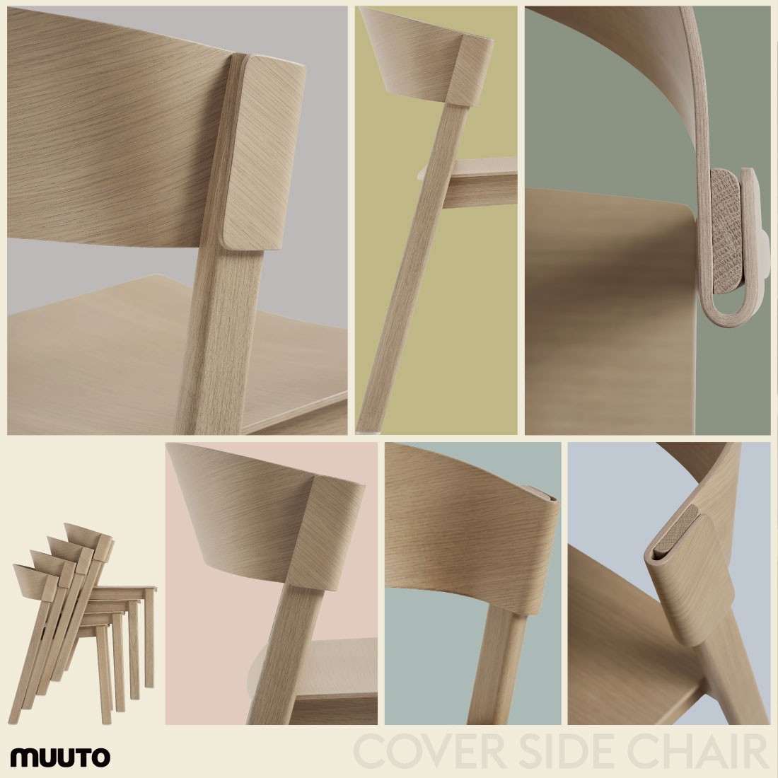 muuto（ムート） Muuto COVER SIDE CHAIR カバーサイドチェア Thomas