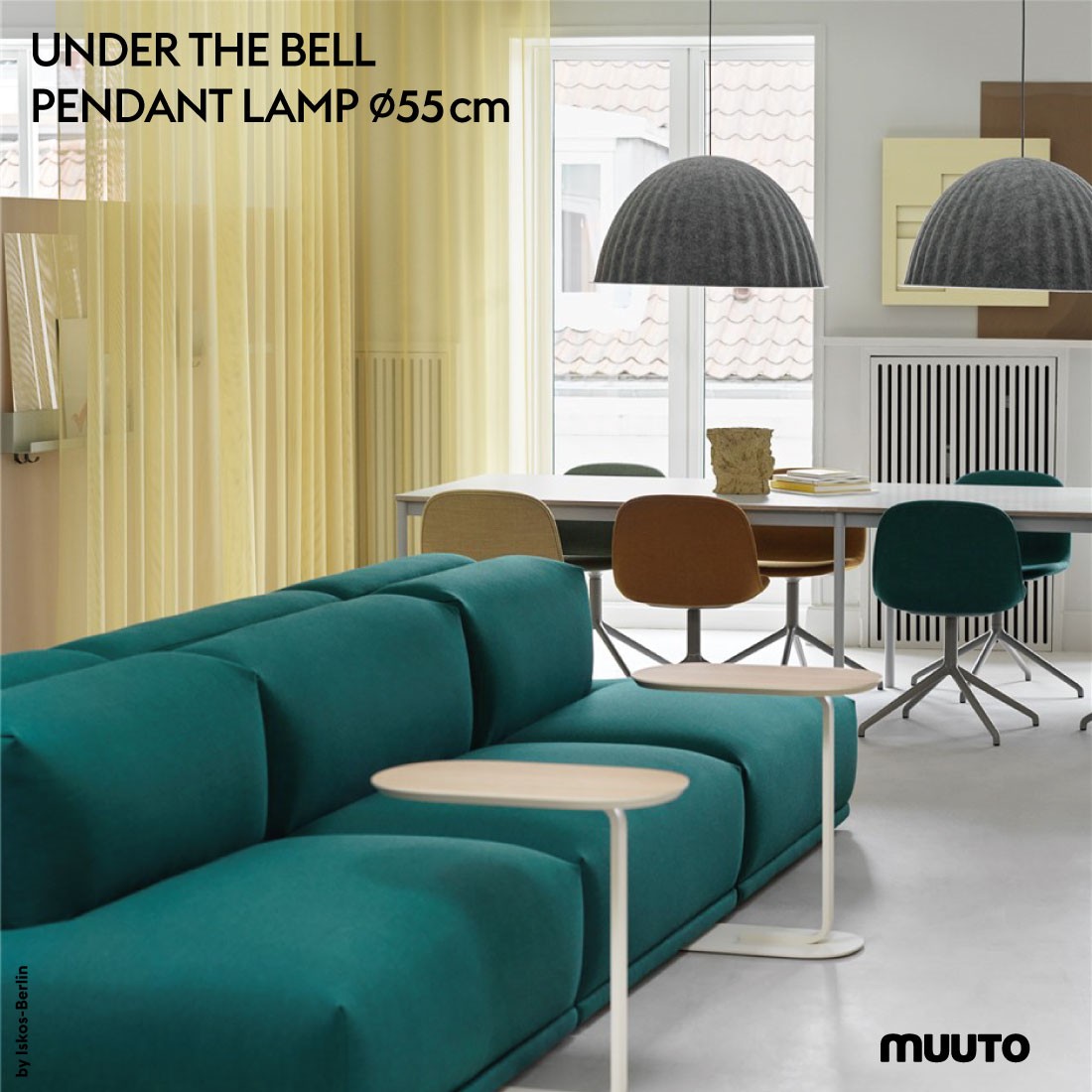 MUUTO ムート Muuto UNDER THE BELL PENDANT LAMP 55cm アンダー・ザ