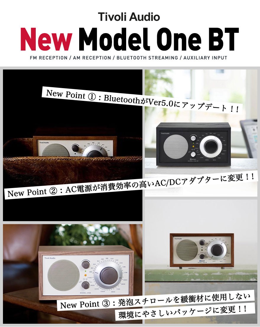 Tivoli Audio チボリオーディオ New Model One BT ニューモデルワン