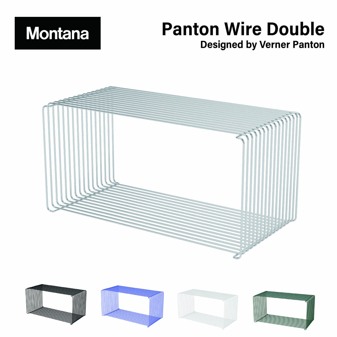 Montana モンタナ Panton Wire パントンワイヤー シェルフ ダブル