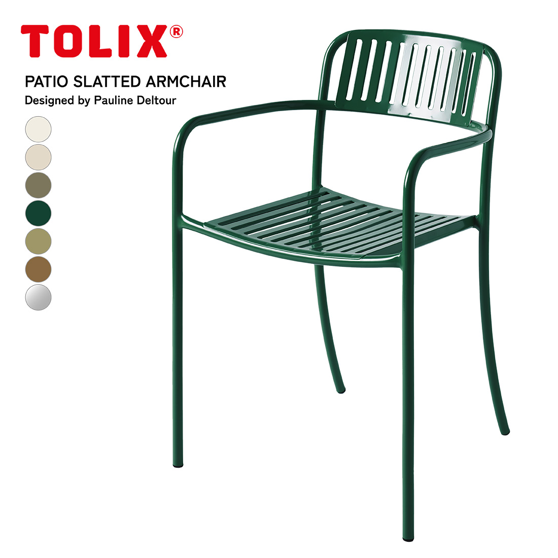 Tolix トリックス PATIO SLATTED ARMCHAIR パティオ スラット アーム