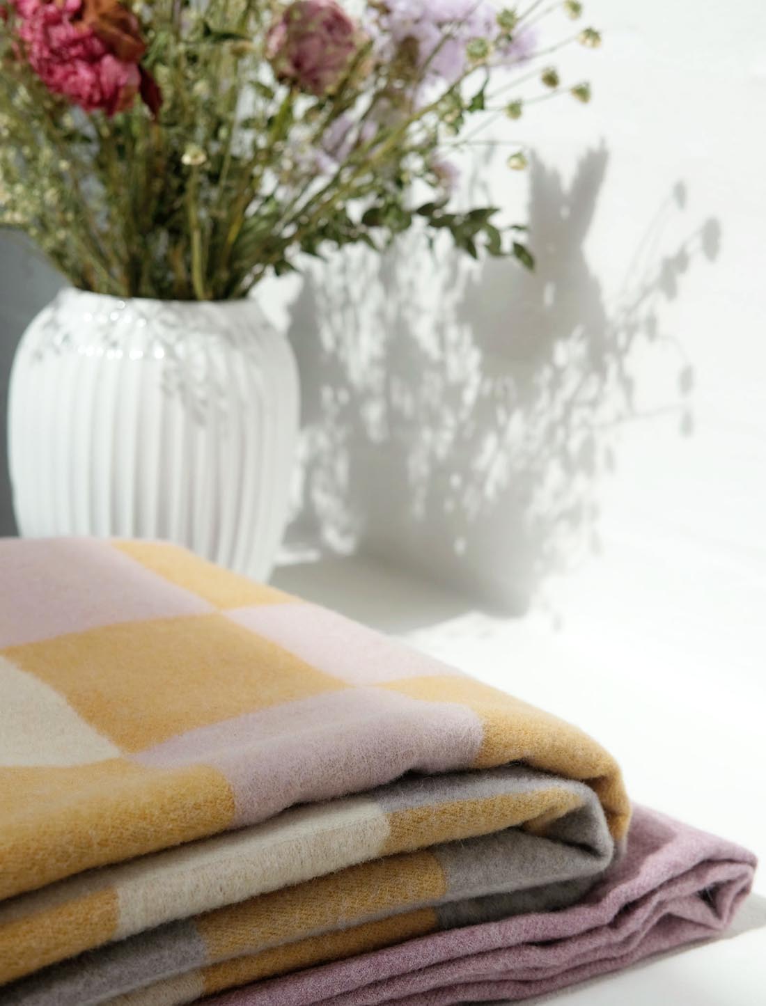 Silkeborg Uldspinderi シルケボーウルドスピンデリ プレインビートシリーズ スローケット 130x190cm ティナラッツァー |  | 04