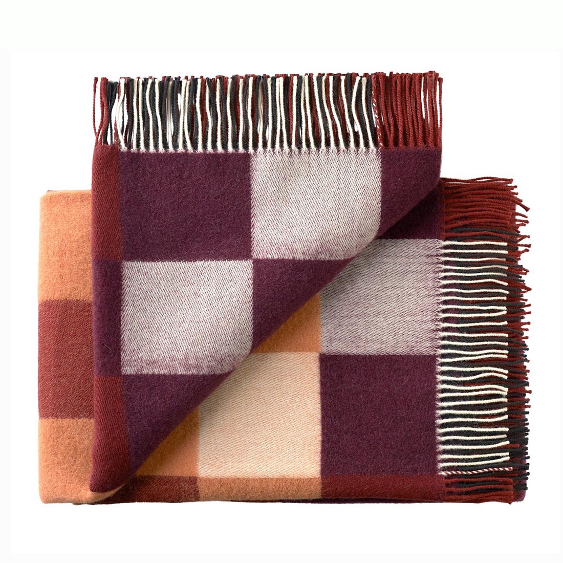 Silkeborg Uldspinderi シルケボーウルドスピンデリ プレインビートシリーズ スローケット 130x190cm ティナラッツァー |  | 01