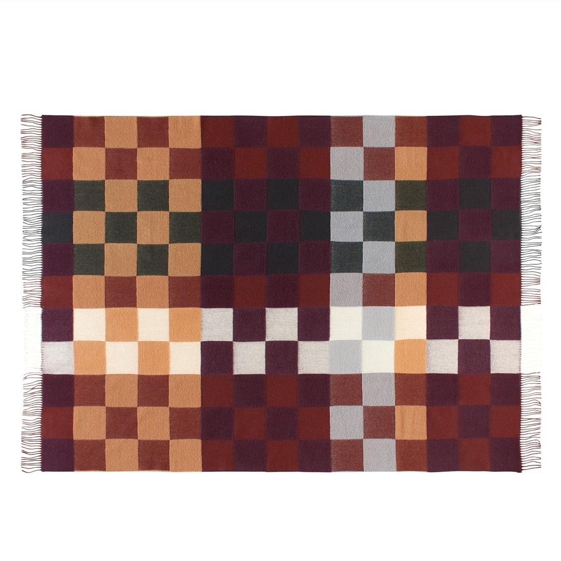 Silkeborg Uldspinderi シルケボーウルドスピンデリ プレインビートシリーズ スローケット 130x190cm ティナラッツァー |  | 05