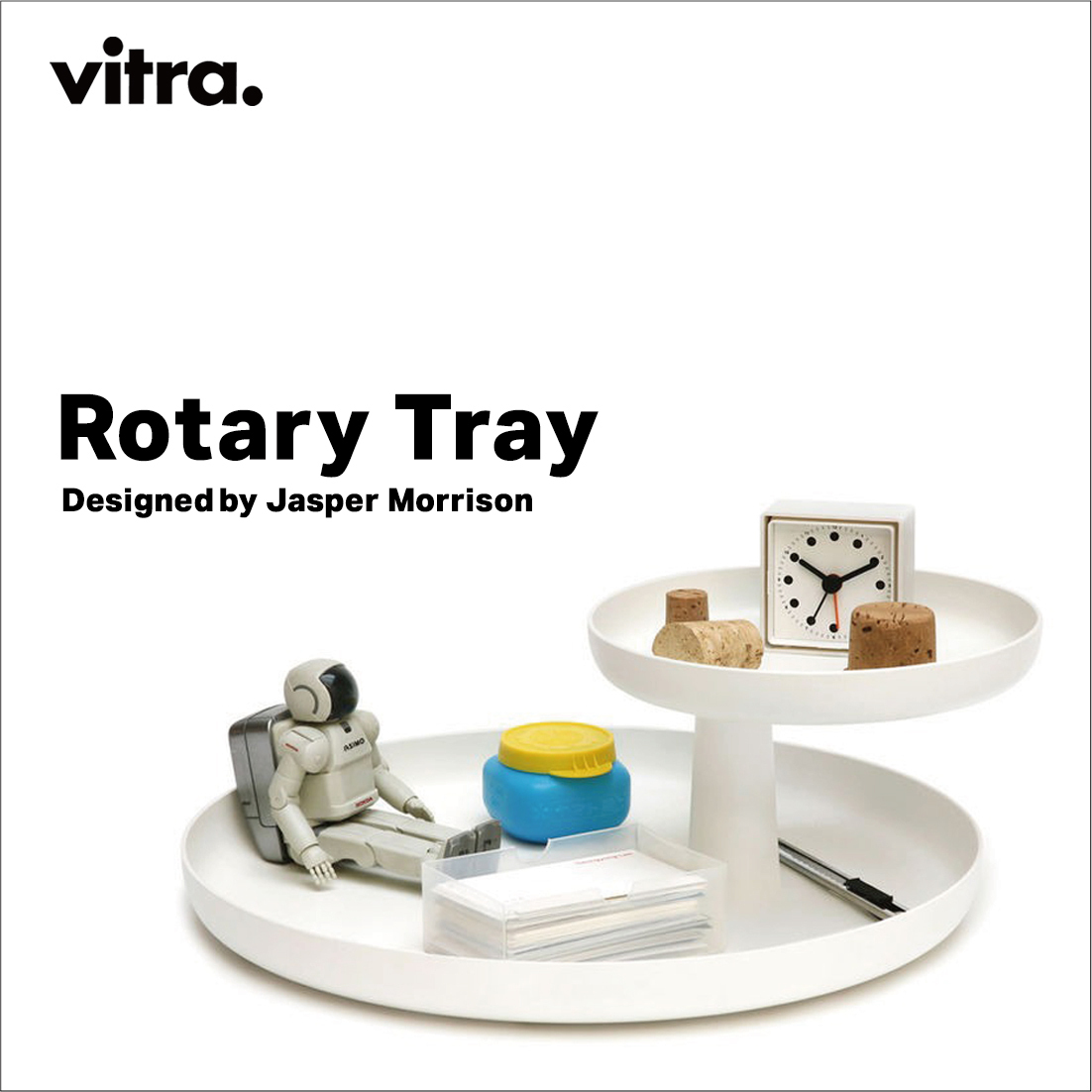 Rotary Tray / Palm Green