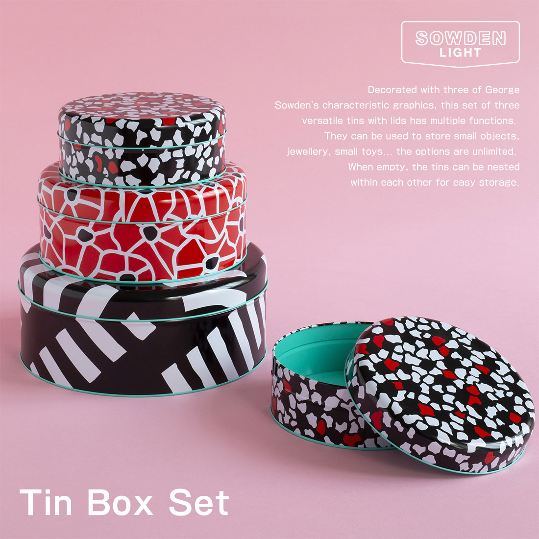 SowdenLight ソーデンライト Tin Box Set ブリキボックスセット ブリキ