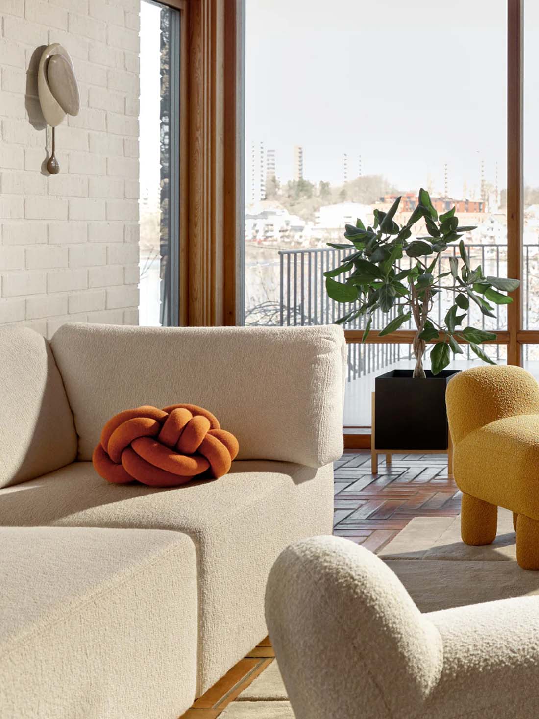 Design House Stockholm KNOT ノット クッション Designed by シグル