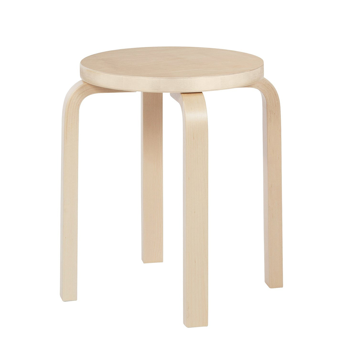 artek stool60 バーチ ナチュラル 4本足 傷、ダメージあり 中古 スツール