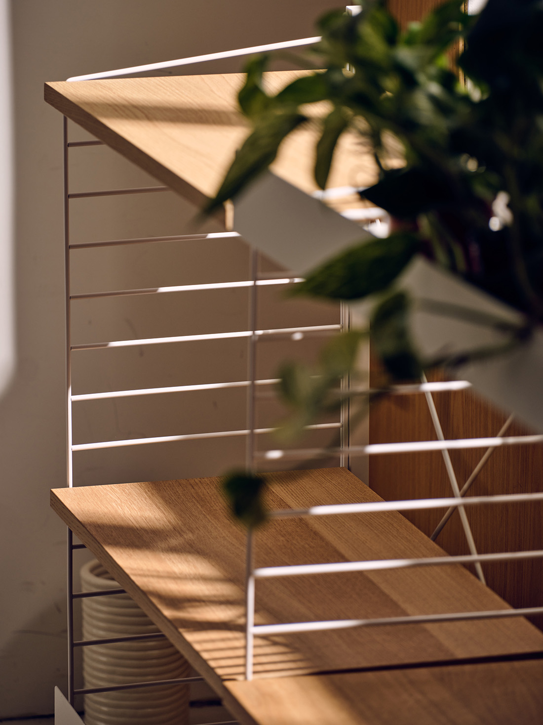 String System フリースタンドシェルフ 幅80cm String funiture System Freestanding Shelf ストリングシステム