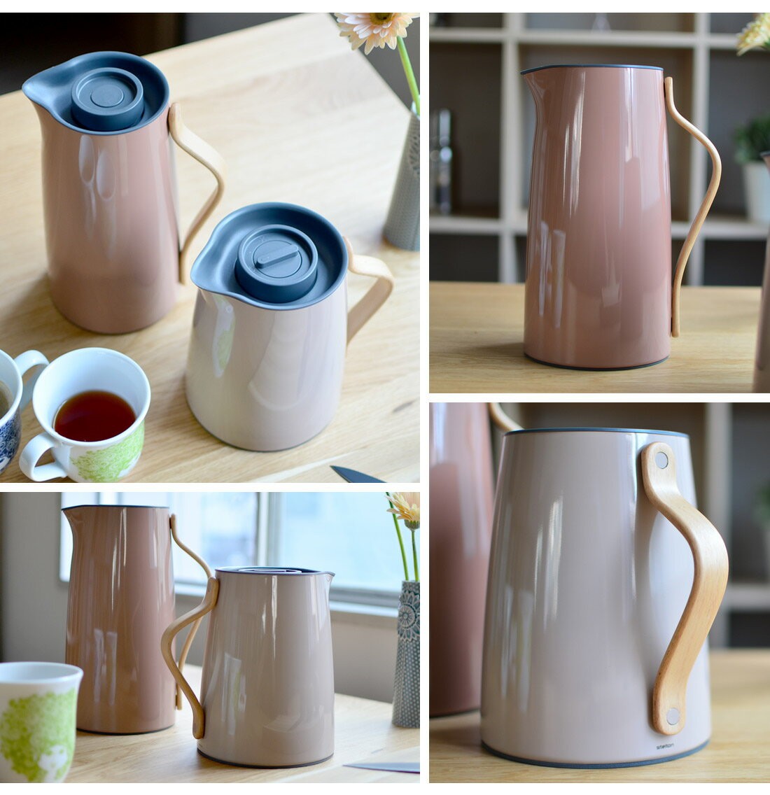 ○□Stelton/ステルトン Emma/エマ バキュームジャグ Tea 1L & Coffee