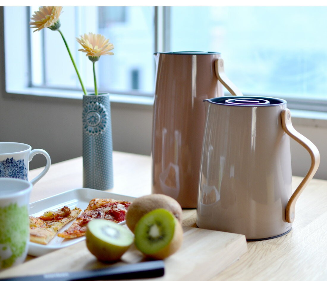 ○□Stelton/ステルトン Emma/エマ バキュームジャグ Tea 1L & Coffee