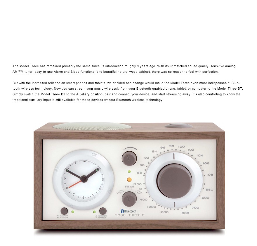 【美品】チボリオーディオ　Model Three BT Generation2 Tivoli Audio Model Three BT Generation2 ワイヤレス AM/FM ラジオ