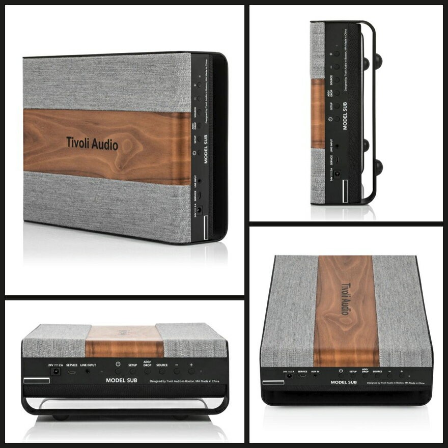 Tivoli Audio MODEL SUB チボリオーディオ サブウーファー Tivoli Audioから迫力の重低音サブウーファー『MODEL SUB』が