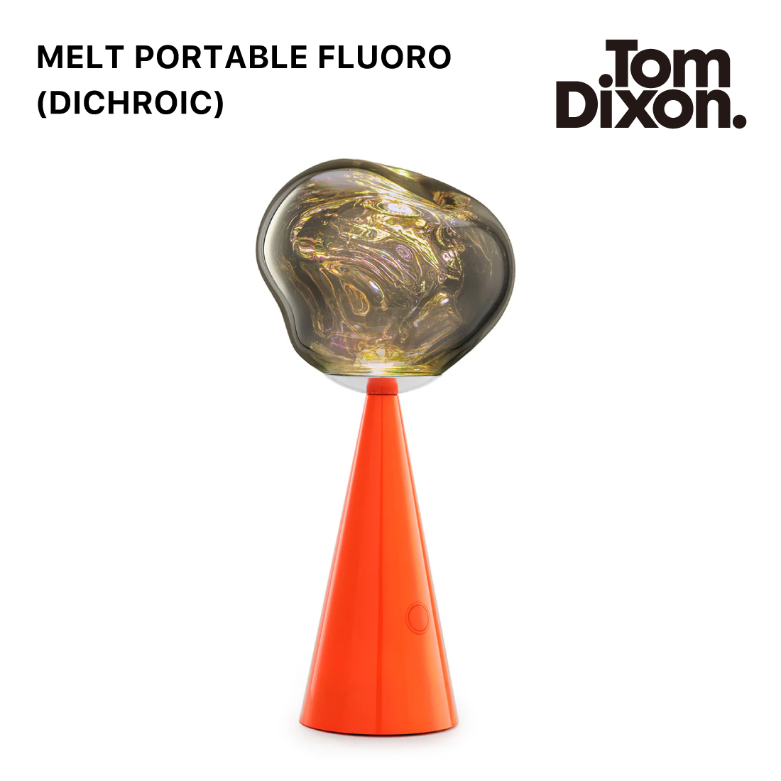 Tom Dixon MELT PORTABLE FLUORO�iDICHROIC�j �g���E�f�B�N�\�� �����g�|�[�^�u�� �t���I�� �_�C�N���C�b�N �e�[�u�����C�g �Ɩ� �u��