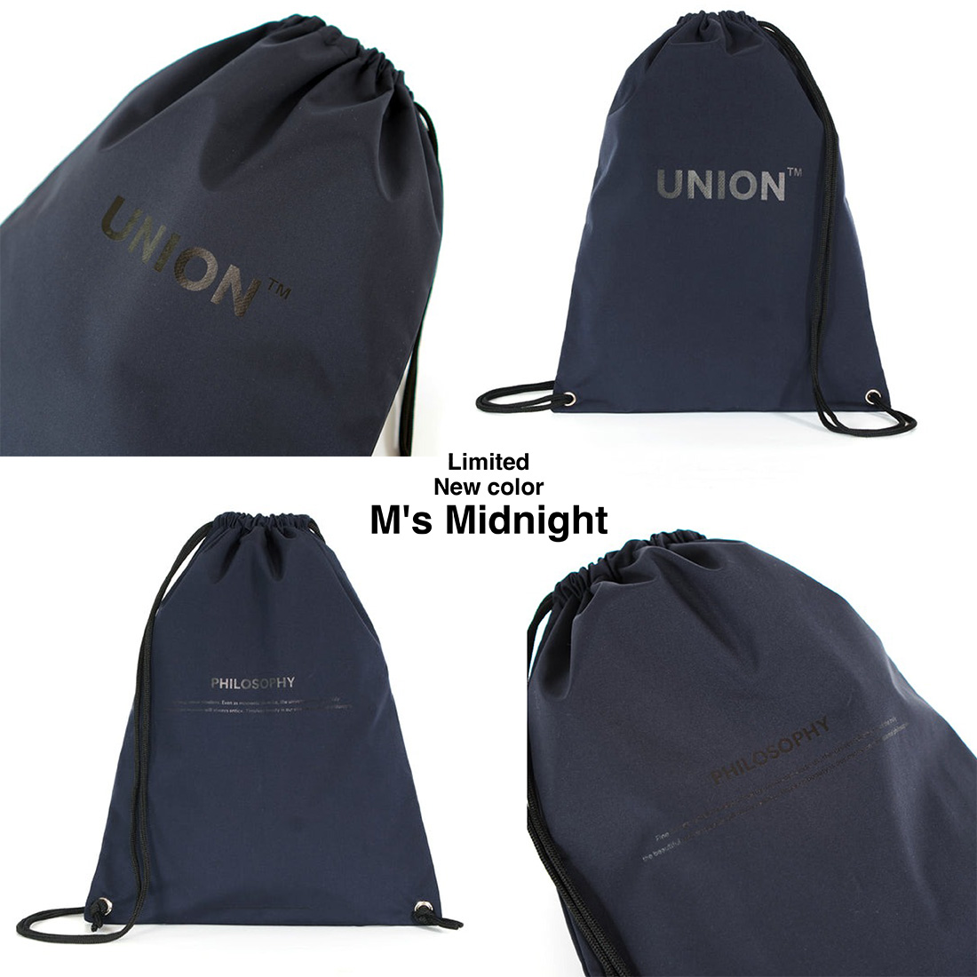 UNION Drawstring Backpack : ShinwaShop - 通販 - Yahoo!ショッピング