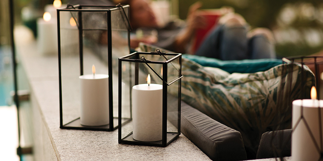 キャンドル yuu UYUNI LIGHTING/Pillar Candle NW06015 ウユニ ライティング