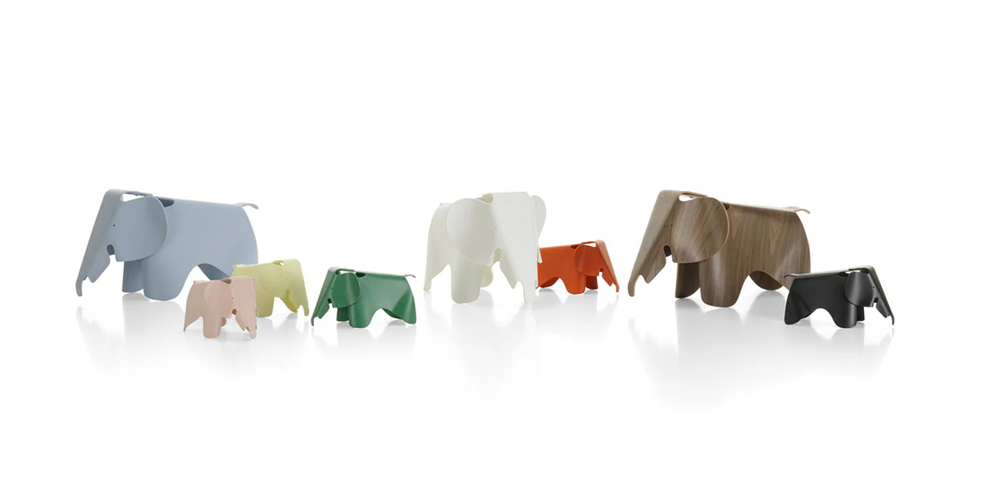 Vitra ヴィトラ Eames Elephant Plywood チェスナット イームズ