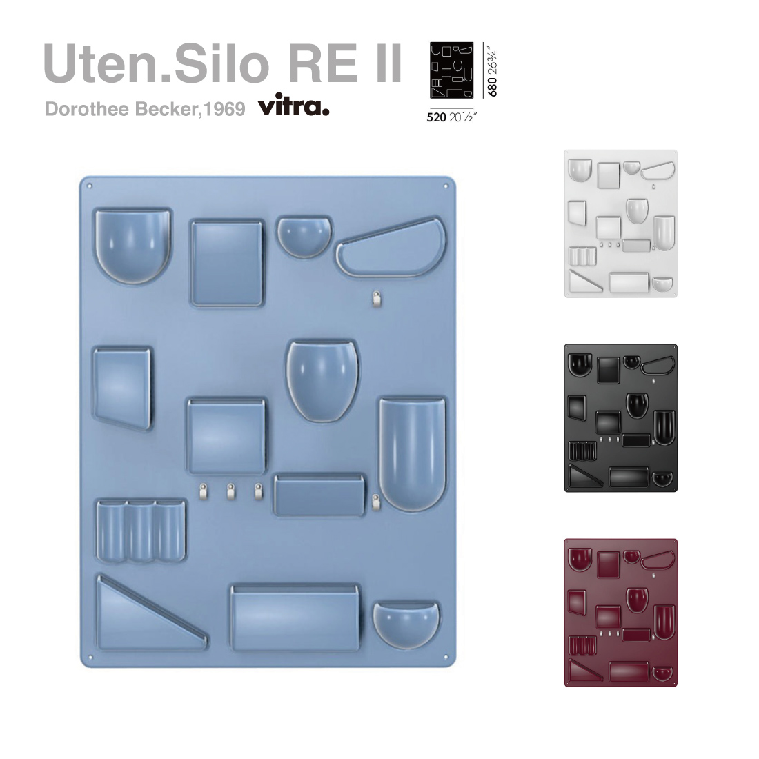 vitra.（ヴィトラ） 【レビュー特典あり】Vitra Uten.SiloRE 2