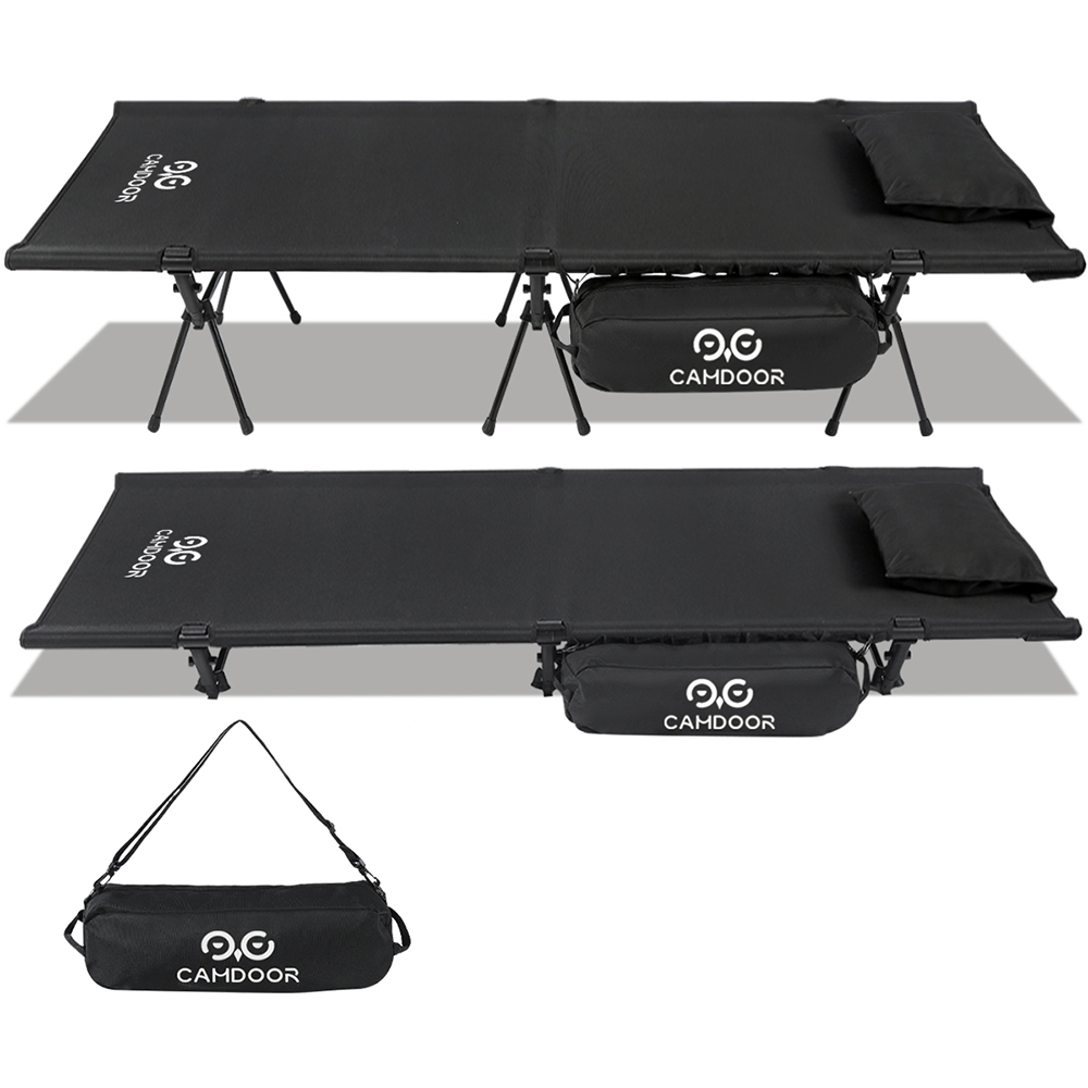 キャンプコット【高品質1000D&枕カバー】2WAY コットワイド