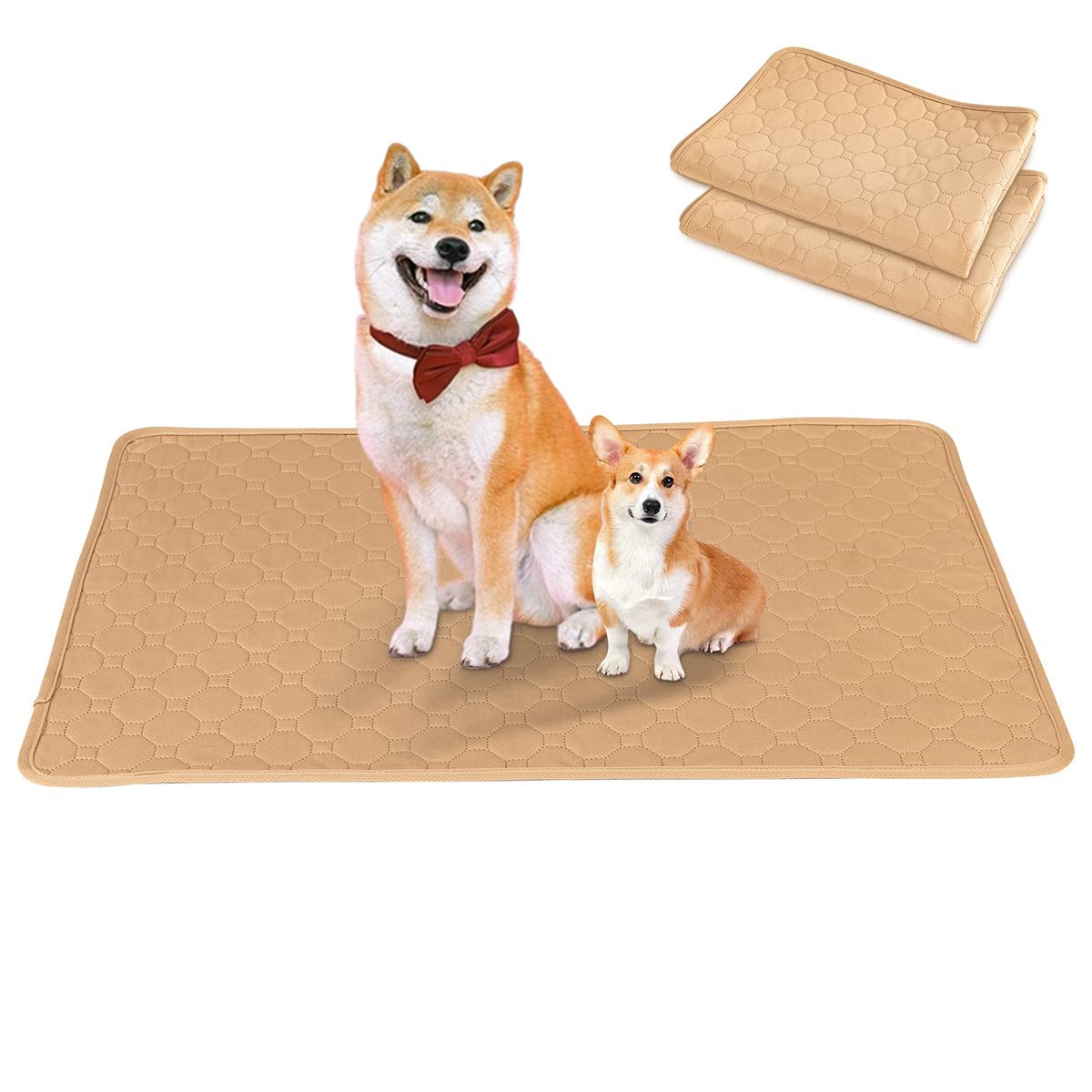 ペットシーツ 洗える ペットシート 2枚セット 犬用 猫用 トイレシート 滑り止め 犬シーツワイド おしっこシート 消臭 漏れ防止 四重構造 速乾 エコ 制菌 超吸収 | Petaboo | 04