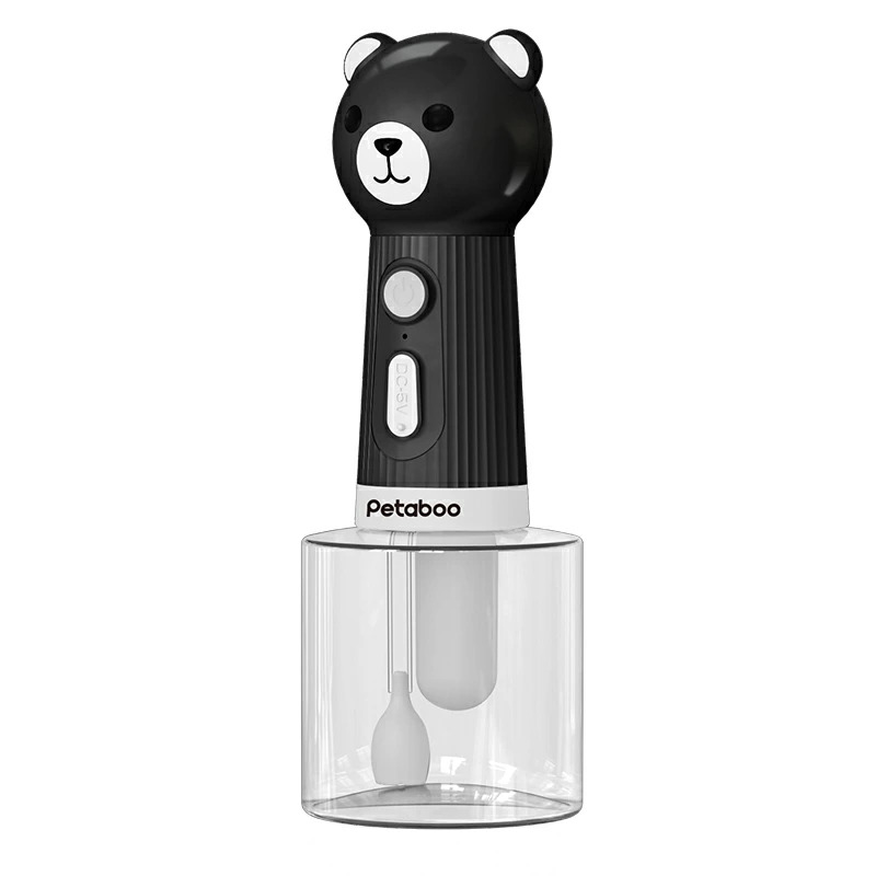 犬 シャンプー 泡立て器 Petaboo ペット用 自動発泡 ソープディスペンサー 猫 低騒音 400ml 目盛り付き ボトル Type-C充電 IPX7防水 掃除 洗車 シャワー ビーチ | Petaboo | 01