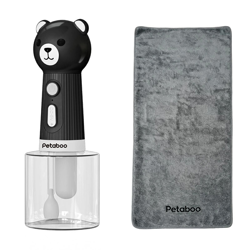犬 シャンプー 泡立て器 Petaboo ペット用 自動発泡 ソープディスペンサー 猫 低騒音 400ml 目盛り付き ボトル Type-C充電 IPX7防水 掃除 洗車 シャワー ビーチ | Petaboo | 02