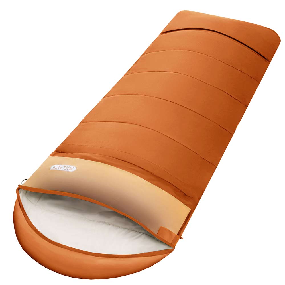 寝袋 シュラフ 封筒型 軽量 冬用 夏用【足元に二重保温・230T防水】オールシーズン 1.0~3.5kg 快適温度-15℃-25℃ 中綿 登山 車中泊 防災用 キャンプ 丸洗い可能 | ブランド登録なし | 04