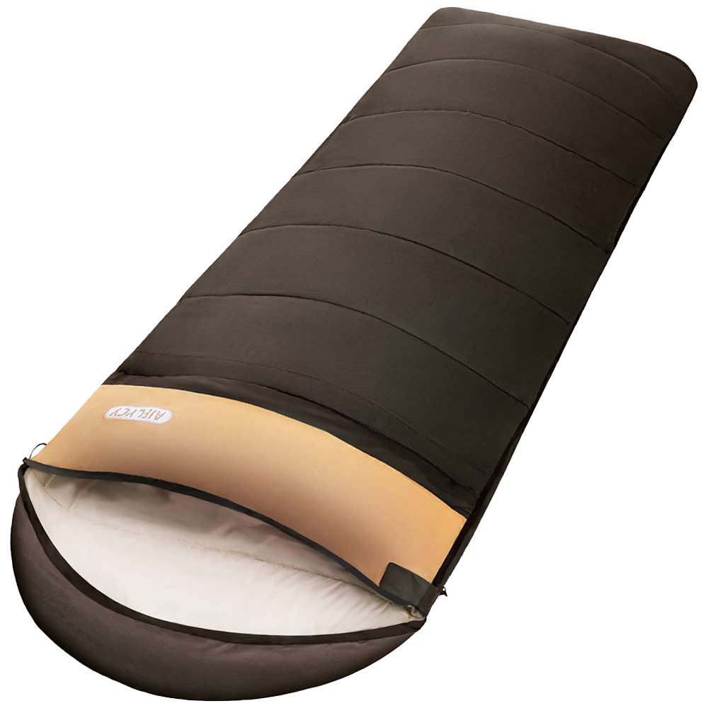 寝袋 シュラフ 封筒型 軽量 冬用 夏用【足元に二重保温・230T防水】オールシーズン 1.0~3.5kg 快適温度-15℃-25℃ 中綿 登山 車中泊 防災用 キャンプ 丸洗い可能 | ブランド登録なし | 05