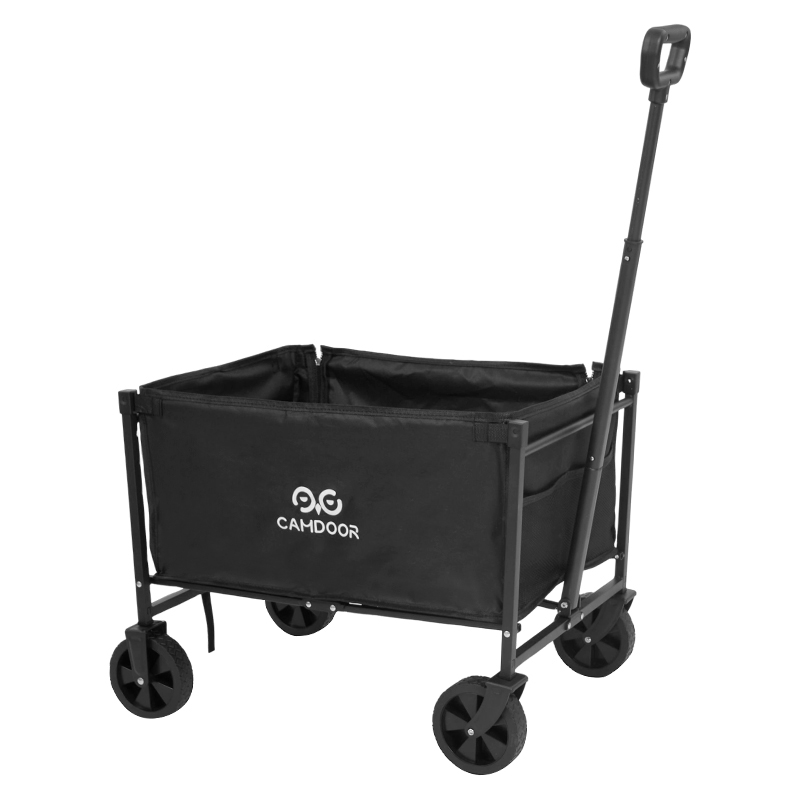 アウトドア ワゴン Camdoor 2WAY【サイドオープン・軽量設計】最大容量