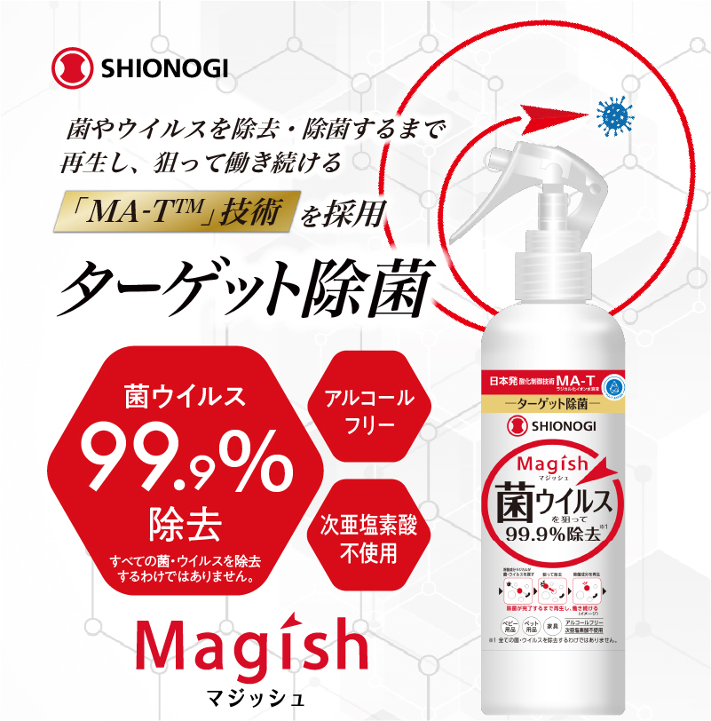 ターゲット除菌マジッシュ