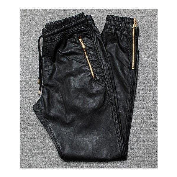 ファッション 深緑 ふかみどり 欧米風メンズファイクレザーパンツ ファスナーお洒落サルエルパンツ ゴシック風お兄系 Pu皮革パンツ 防水防風ヒップホップ 日常服 ジャズ Bnwxlvnjlc Minirunukevents Com