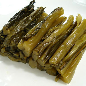 十二代杉ヱ門の野沢菜漬け 野沢菜本漬け 300g 5袋 : 白樺高原牛乳