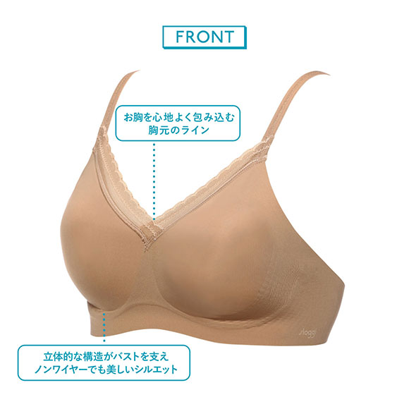 トリンプ Triumph スロギー sloggi BODY Adapt Twist プッシュアップ ノンワイヤー ブラジャー LL 大きいサイズ 単品