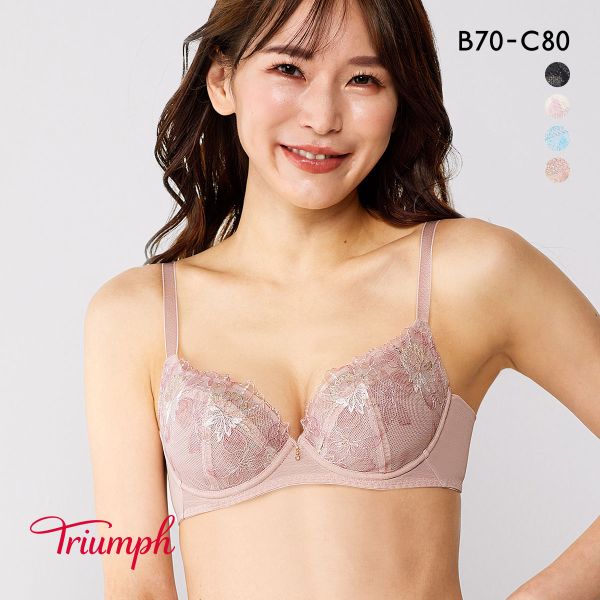 Triumph トリンプ TR627 ブラCOOL ブラジャー BC : SHIROHATO(白