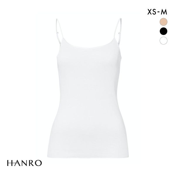 ハンロ コットン シームレス キャミソール HANRO COTTON SEAMLESS Uネック インナー | HANRO | 03