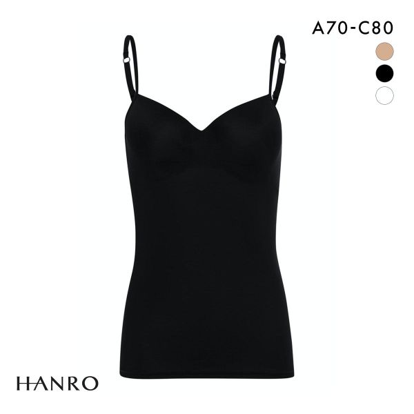 新品未使用・タグ付】HANRO(ハンロ)カップ付きキャミソール ALLURE