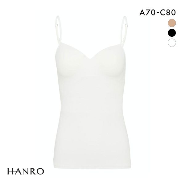 ハンロ　キャミソール2点 HANRO ハンロ キャミソール/SPAGHETTI TOP/COTTON SEAMLESS