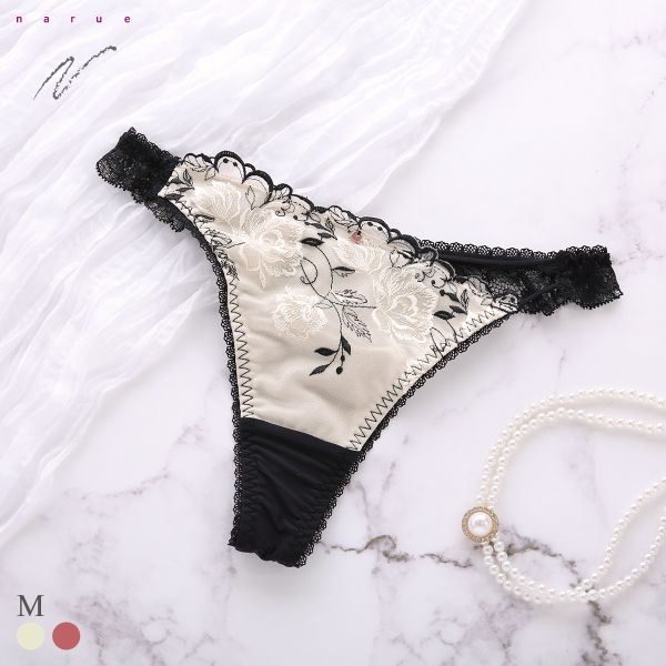 ナルエー ランジェリー ジョリフ ショーツ Tバック ストリング 総レース バックレース NARUE | Narue | 01