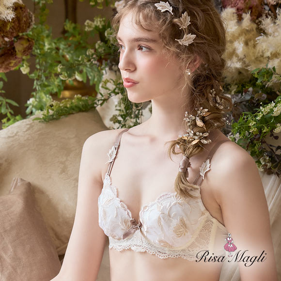 Risa Magli（リサマリ） エレノア 3/4カップ ブラジャー BC 谷間ブラ