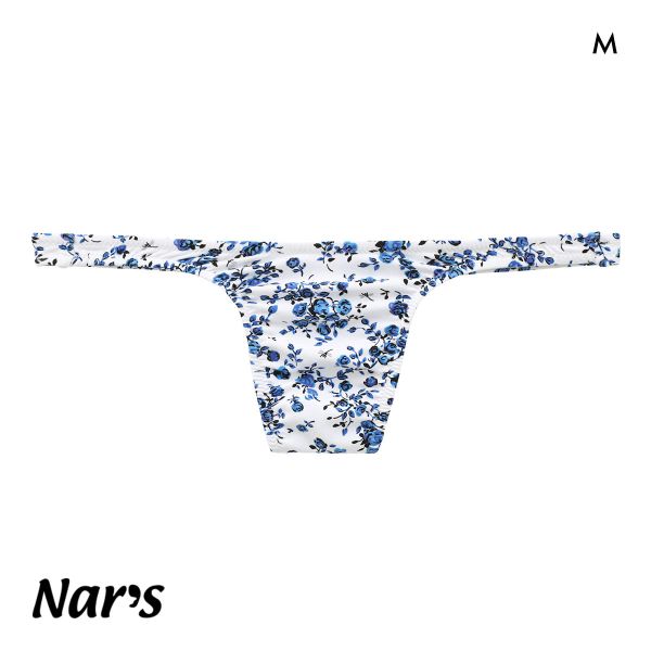 ナルズ ブルーローズ ジェンダーレスTバック ビキニ ショーツ M タンガ 前とじ シームなし 男女兼用 ユニセックス Nars | Nar's | 01