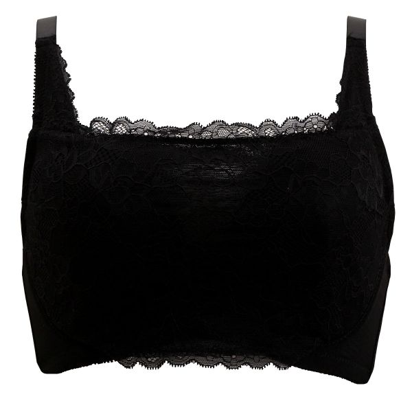 大きな胸を小さく見せるブラ ブラジャー 大きいサイズ D E F 総レース アンダー80 アンダー85 Palissee 脇高 脇肉 胸元カバー Shirohato 白鳩 通販 Paypayモール