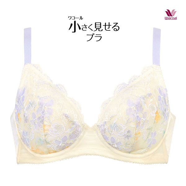 ワコール Wacoal 小さく見せるブラ BRB423 3/4カップ ブラジャー DEF 単品